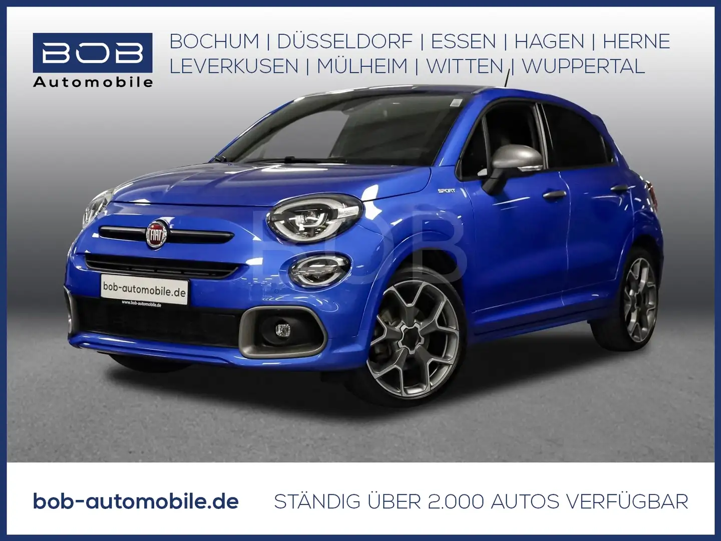Fiat 500X 1.3 GSE Sport 4x2 NAVI SHZ PDC KLIMA Bleu - 1