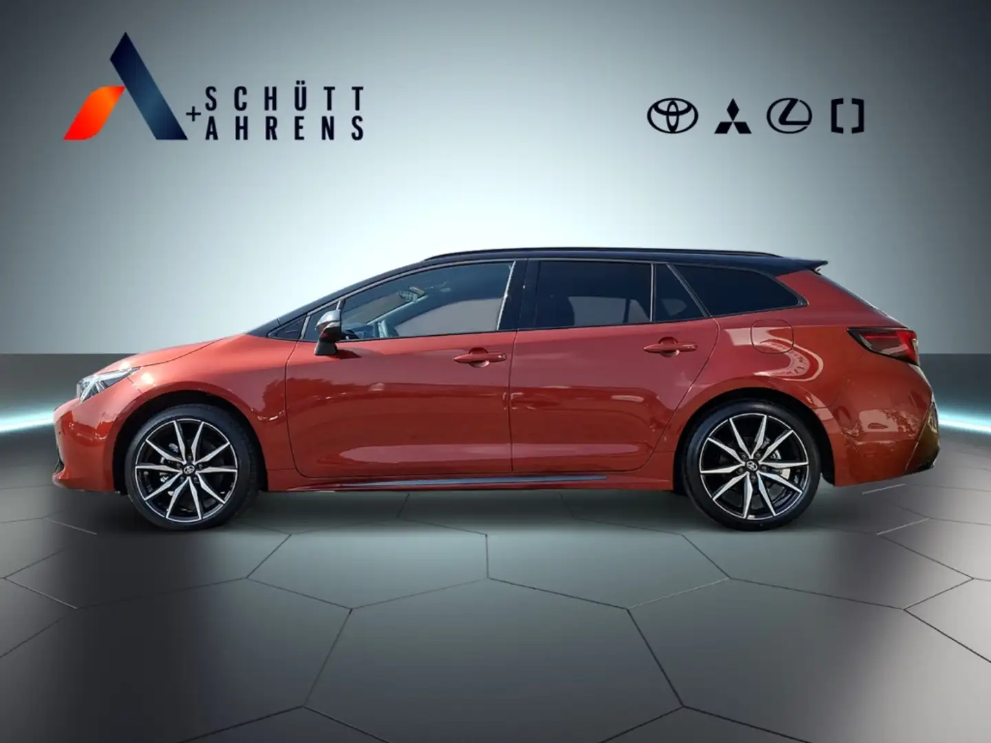 Toyota Corolla 2,0 l Hybrid TS GR Sport Totwinkelassistent El. He Оранжевый - 2