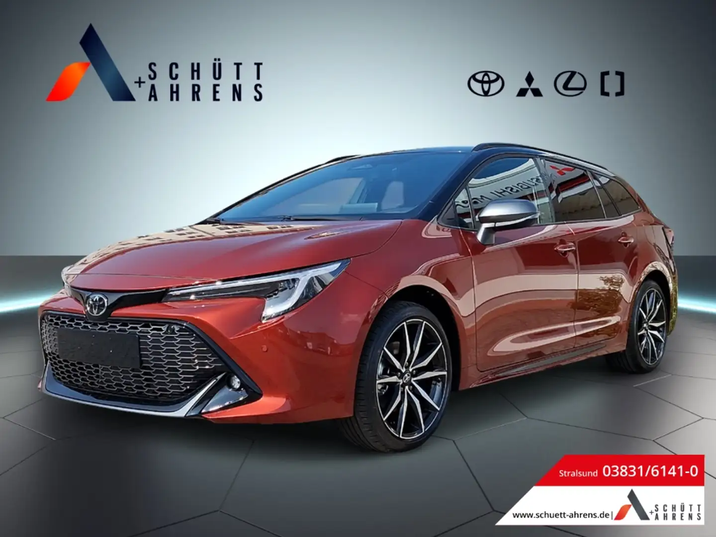 Toyota Corolla 2,0 l Hybrid TS GR Sport Totwinkelassistent El. He Оранжевый - 1