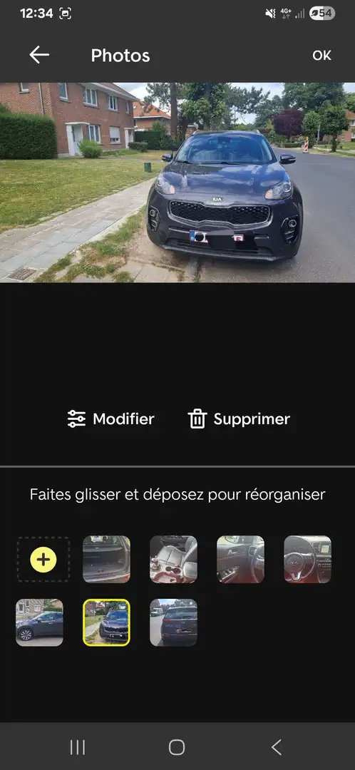 Kia Sportage Sportage 1.6 CRDi 115 ISG 4x2 BVM6 GT Line Noir - 2