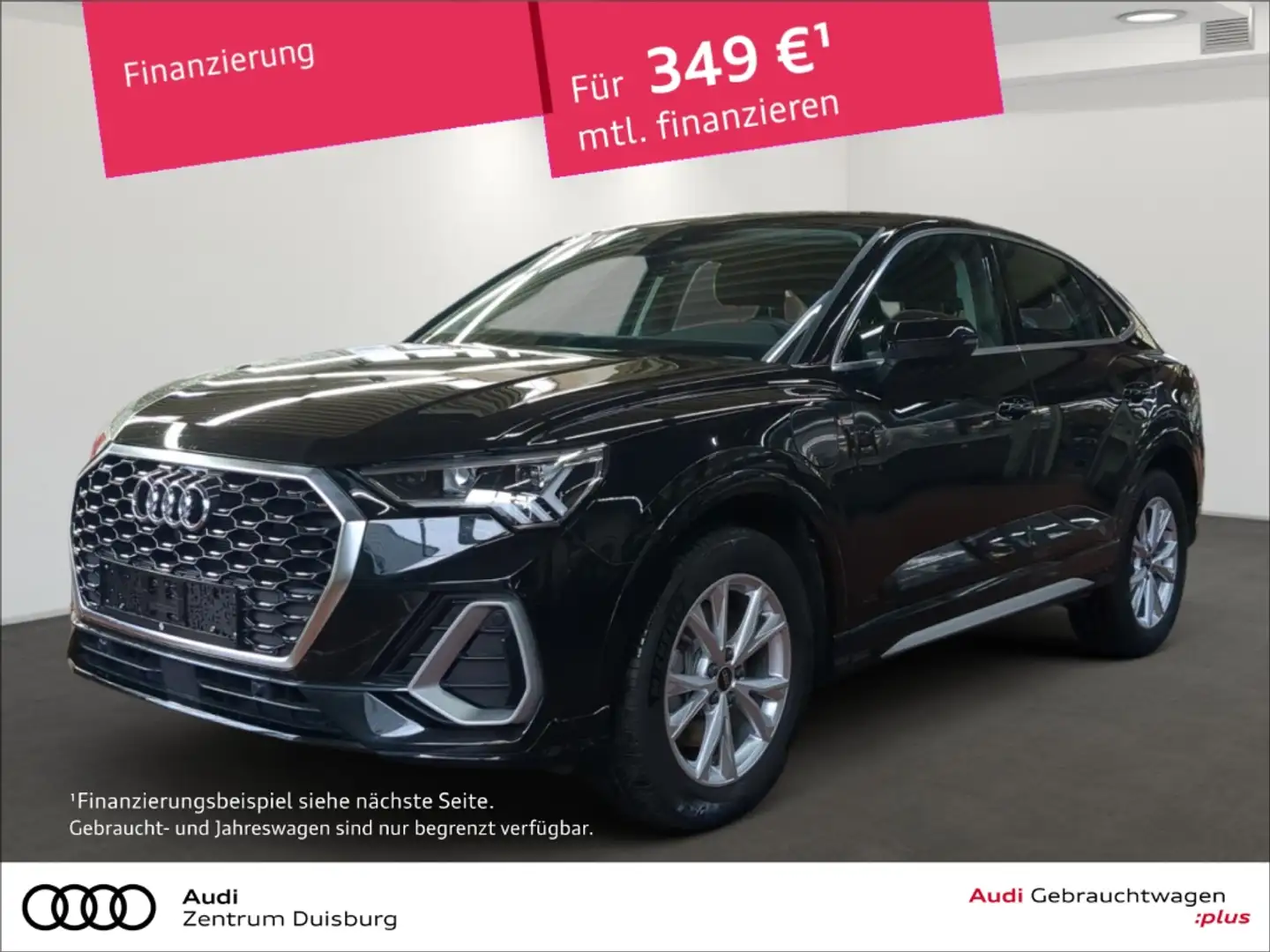 Audi Q3 Sportback 45 TFSI e S line Navi Digitales LED Blen Noir - 1