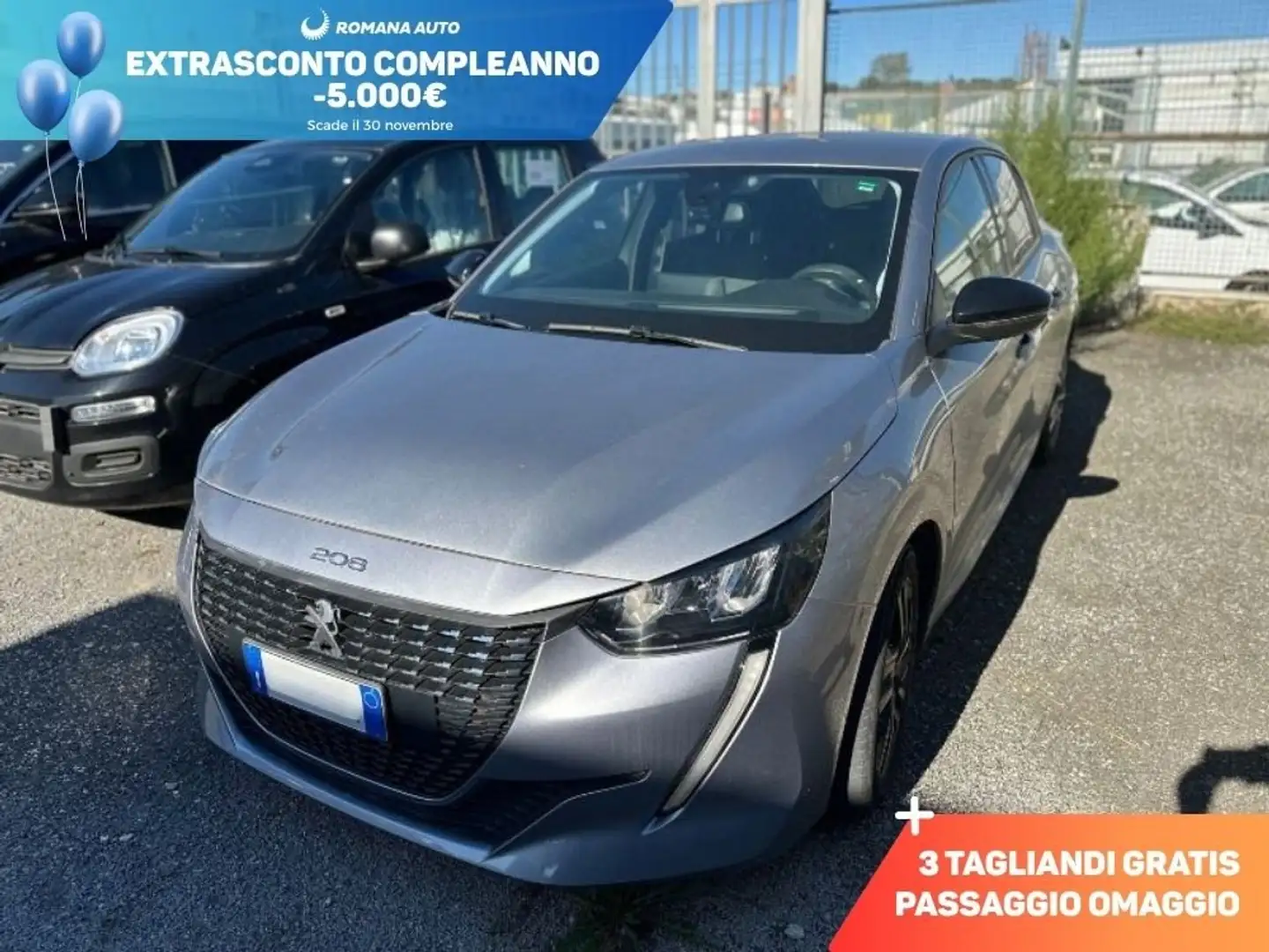 Peugeot 208 208 II 2019 1.2 puretech Allure s Gris - 1