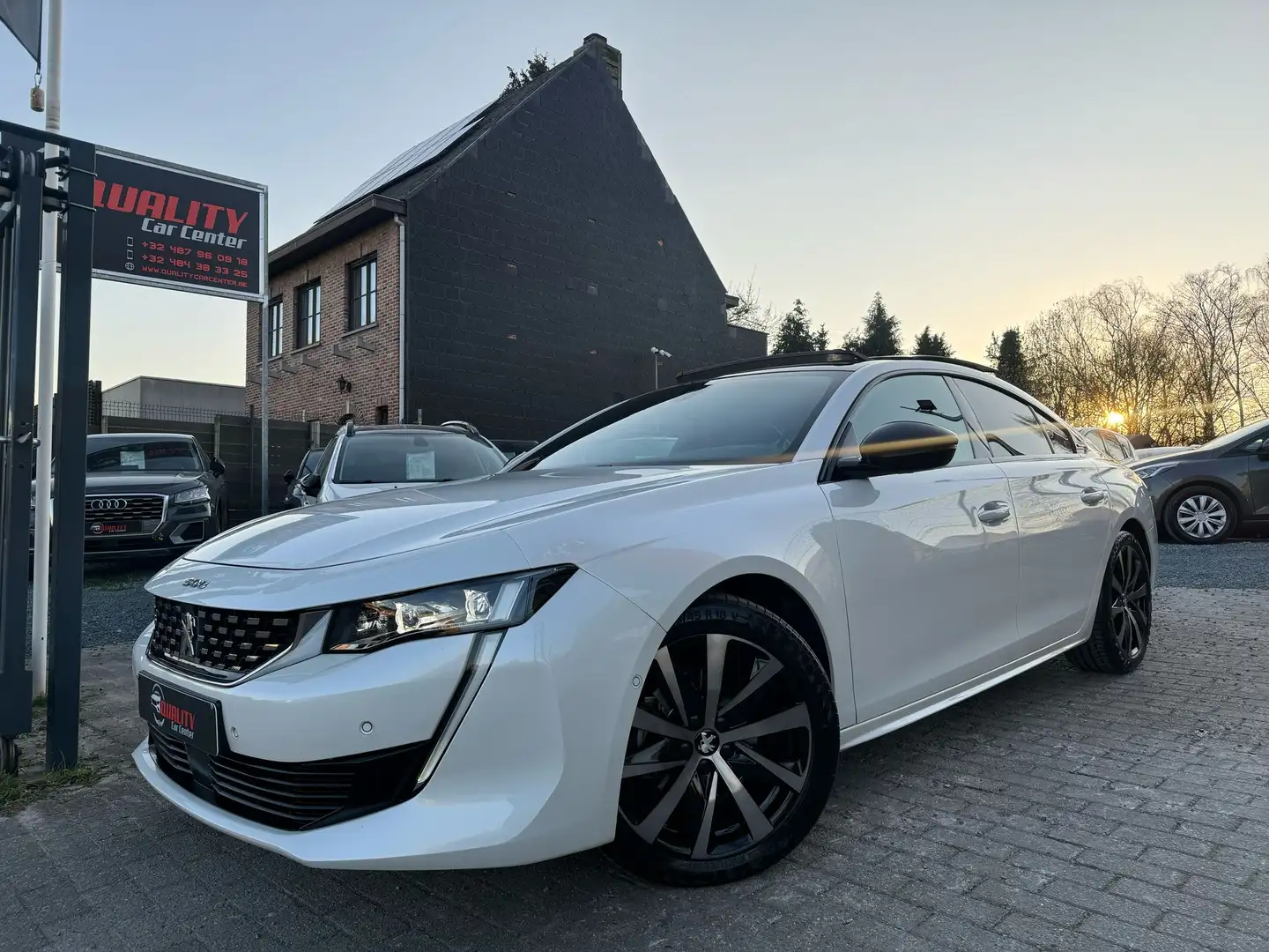 Peugeot 508 1.6 PureTech GT Line 50000 km  AUTOMAAT GARANTIE Blanc - 1
