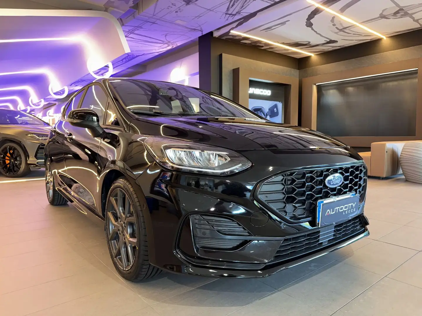 Ford Fiesta 1.0 HYB ST-LINE X 125CV Noir - 1