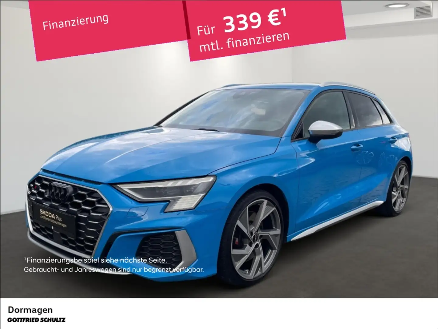 Audi S3 Sportback TFSI 310 PS B&O MATRIX NAVI KAMERA QUATT Bleu - 1