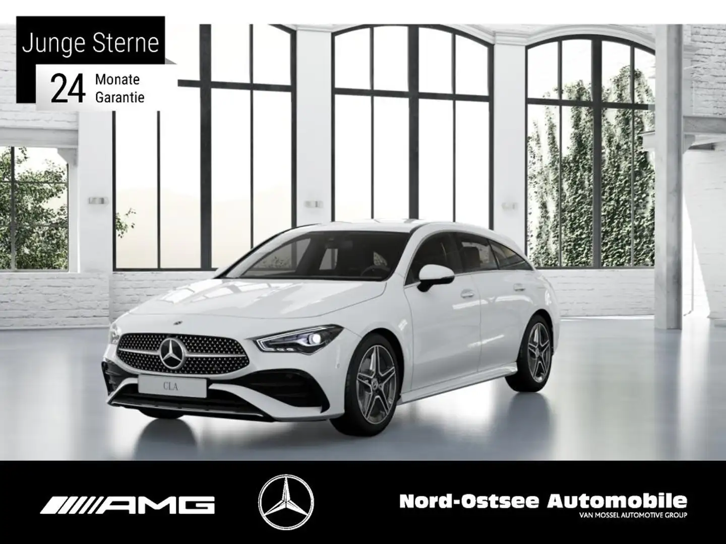 Mercedes-Benz CLA 200 SB AMG ADV KEYLESS LED KAMERA SHZ PDC Weiß - 1