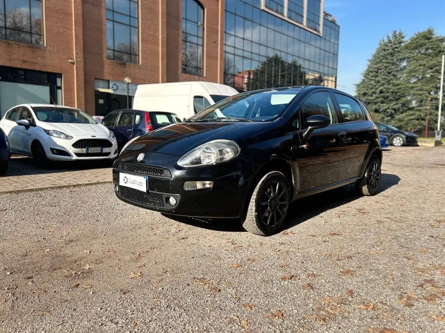 Fiat Punto 1.4 natural power Street 70cv 5p E6 Noir - 1