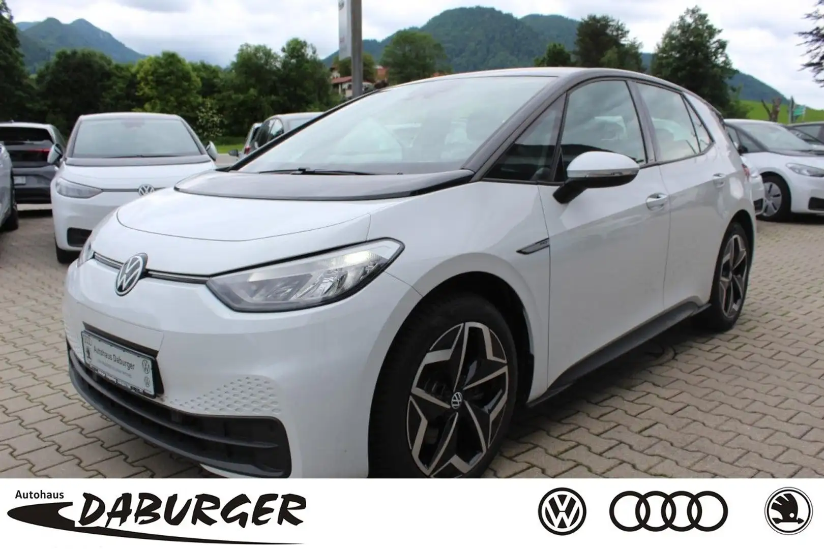 Volkswagen ID.3 Pro 62kWh Wärmepumpe+19-Zoll+Kamera Weiß - 1
