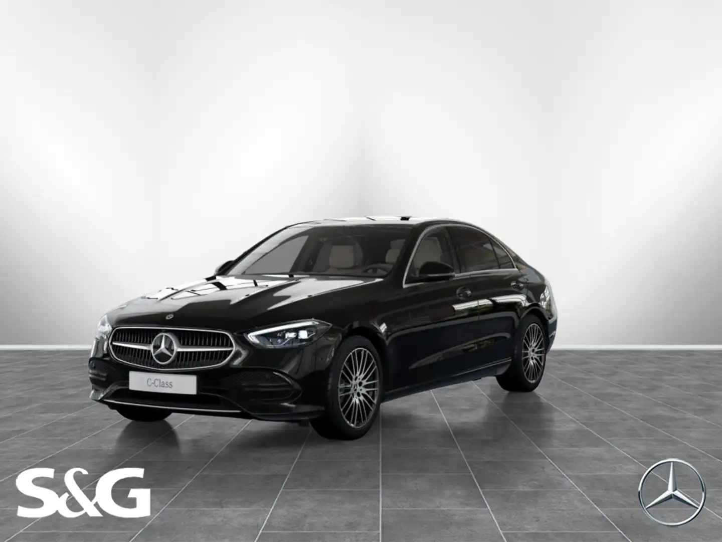Mercedes-Benz C 180 Edition DISTRONIC+STANDHEIZUNG+18"+360° Schwarz - 1