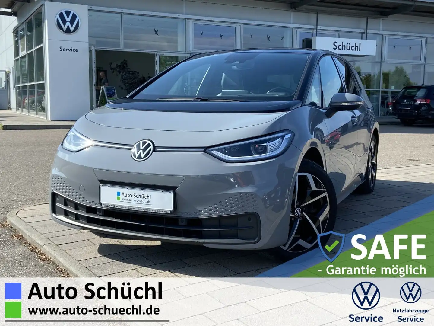 Volkswagen ID.3 PRO-S 82 kWh WÄRMEPUMPE+NAVI+MATRIX-LED+CC Grau - 1