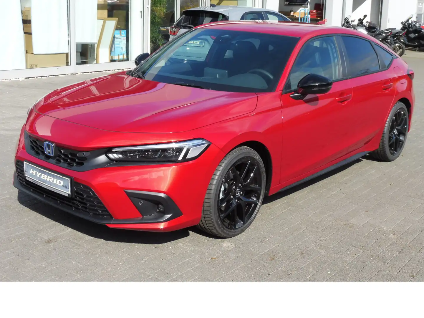 Honda Civic 2,0 i-MMD e:HEV Sport LED | NAVI | ACC Rouge - 1