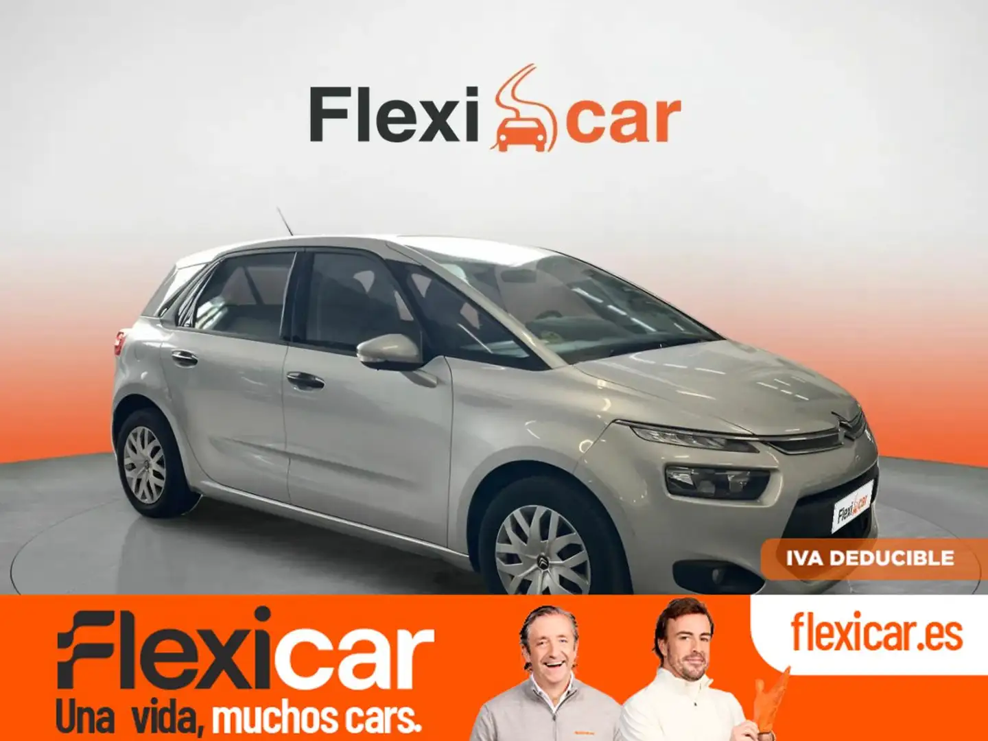 Citroen C4 Picasso 1.6e-HDi Attraction 115 Gris - 1
