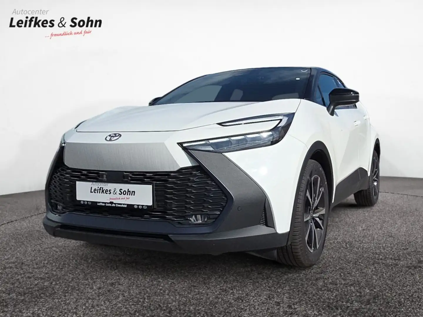 Toyota C-HR C-HR 1.8 Hybrid Teampl.*Technik-Paket*PDC*RFK*NAVI Weiß - 1