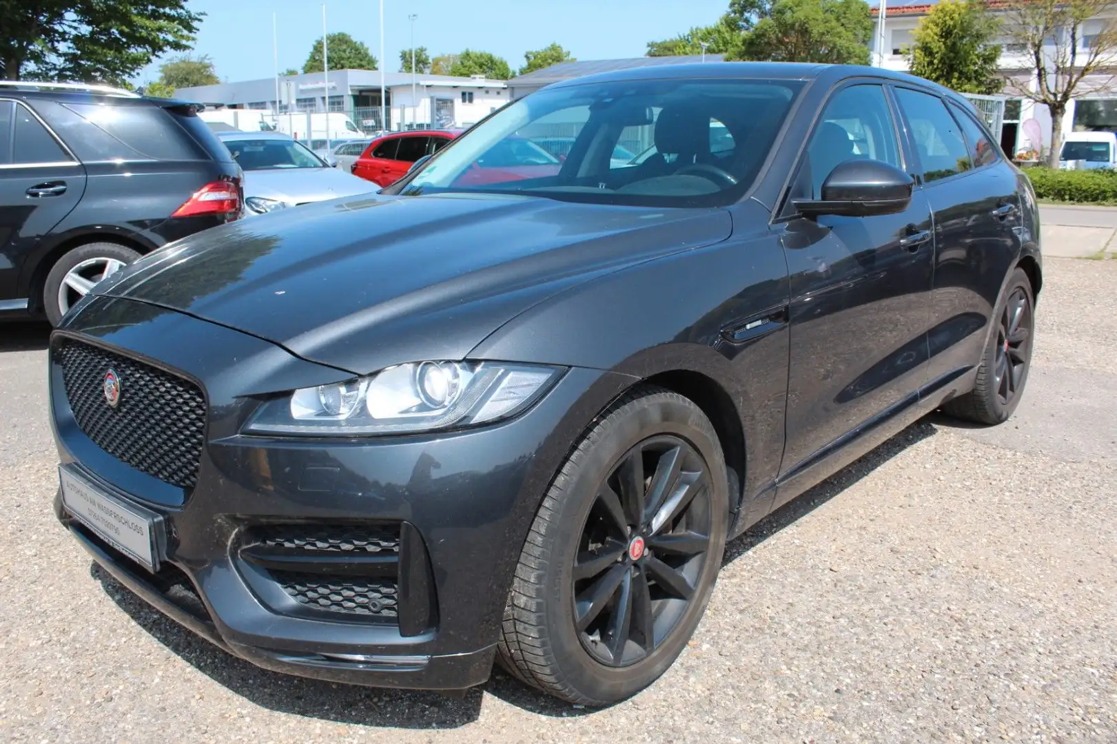 Jaguar F-Pace F-PACE *Black-Pack R-Sport*AWD*NAVI*SPUR*Sound* Gris - 1