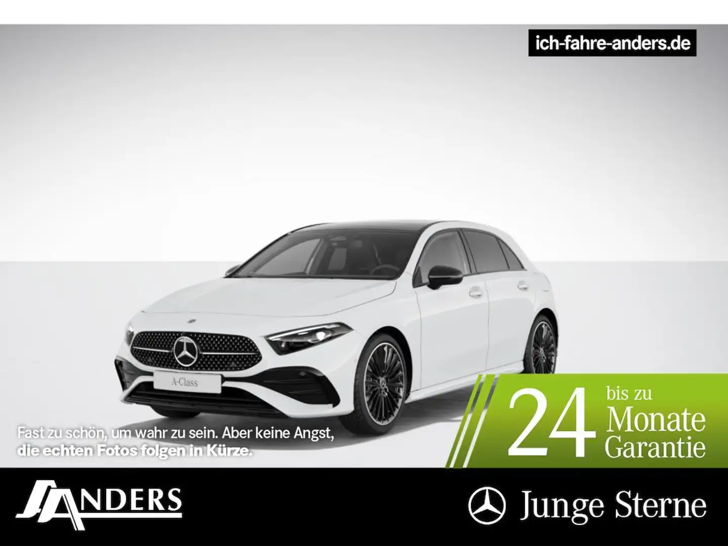 Mercedes-Benz A 200 AMG AdvPlus+Pano+Burm+Distr+LED+Key+Night Bianco - 1