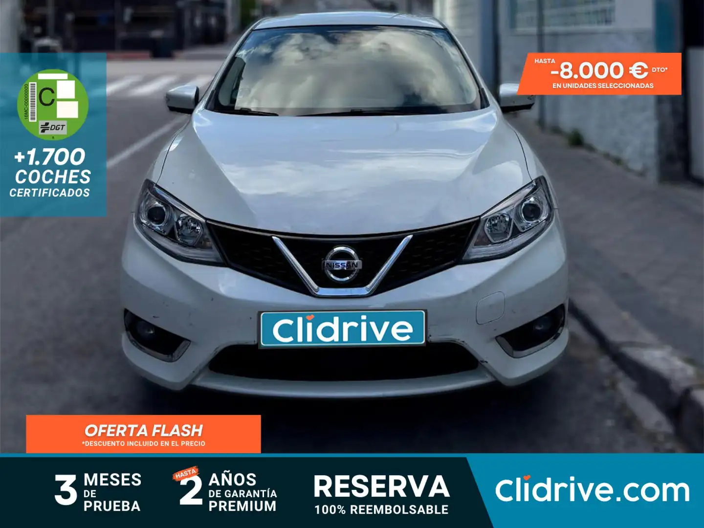 Nissan Pulsar 1.2 DIG-T Tekna Blanco - 1