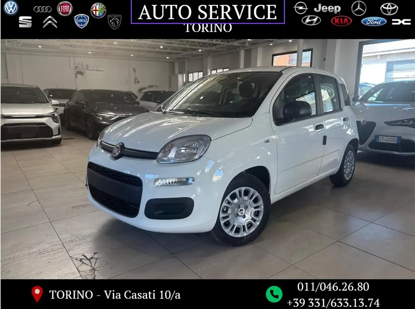 Fiat Panda Pandina 1.0 hybrid Pop NUOPVA DA IMMATRICOLARE Blanc - 1