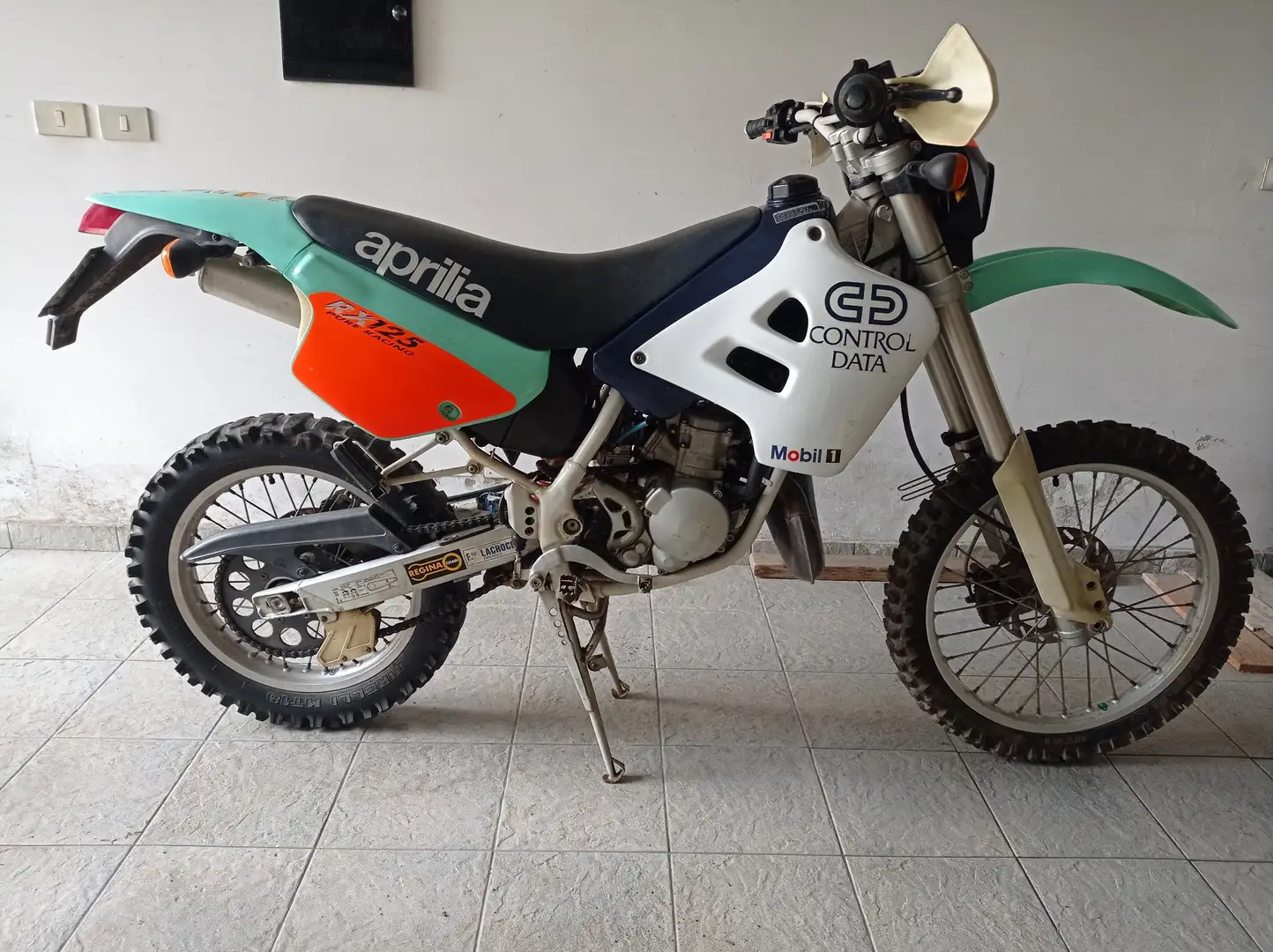 Aprilia RX 125 control data Azul - 2