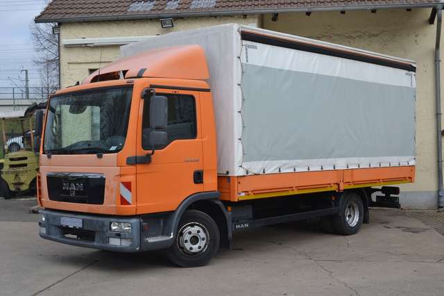 Imagine MAN TGL 8.180 Pritsche Luftfederung Schiebeplane AHK