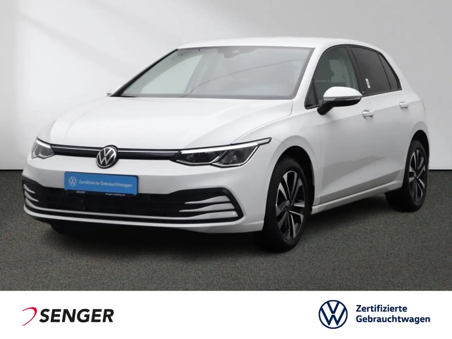Volkswagen Golf VIII 1.0 TSI CarPlay LED Digitales Cockpit Weiß - 1