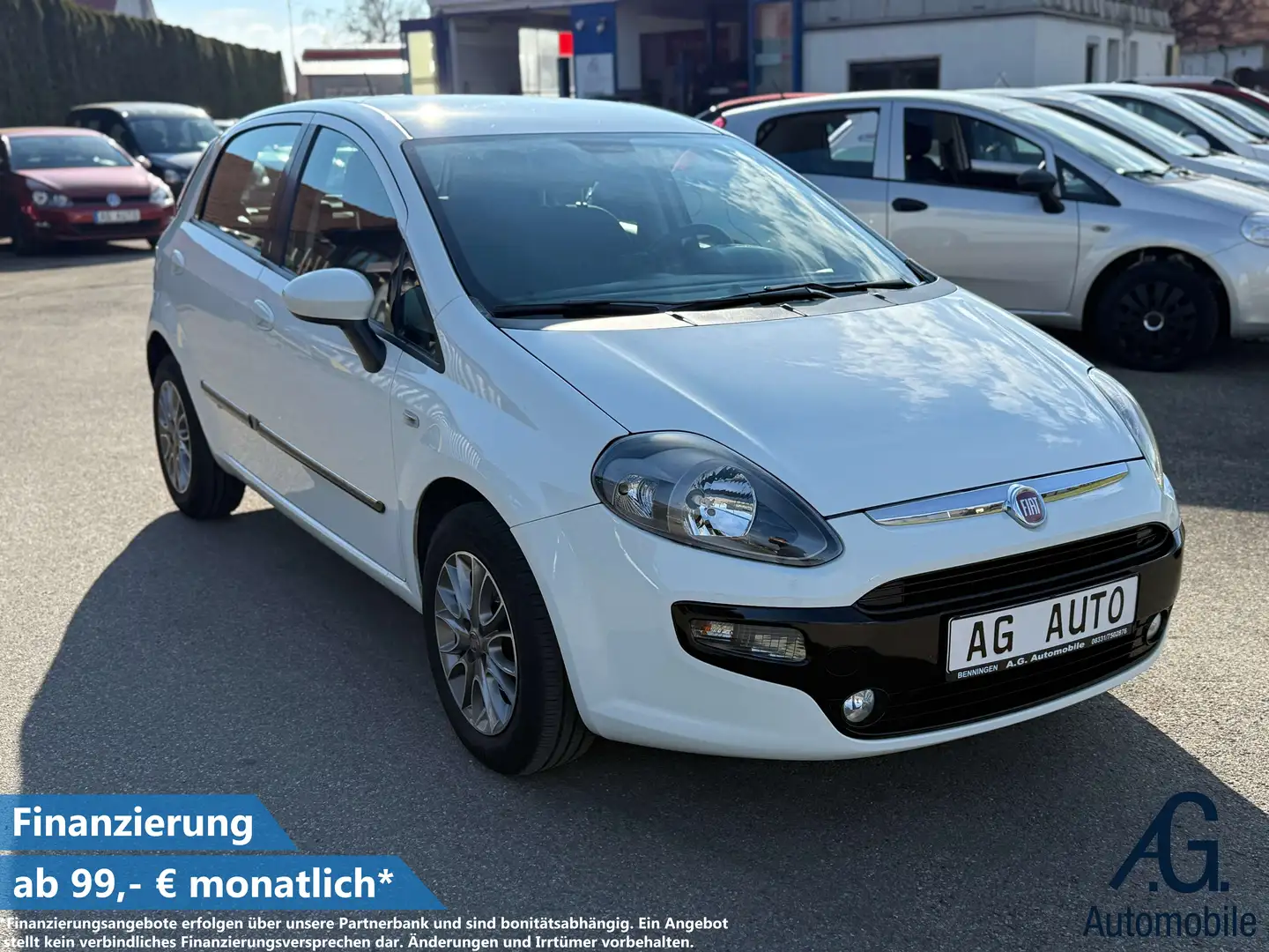 Fiat Punto MyLife + Garantie Klima 8-fach TÜV+Service NEU White - 1