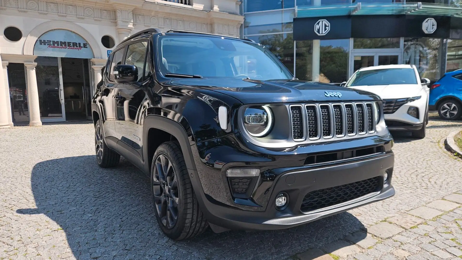 Jeep Renegade PHEV + S Glasschiebedach*LED*Leder*Navi*Auto* Zwart - 2