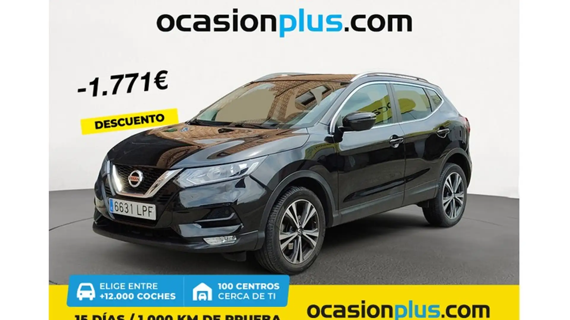 Nissan Qashqai 1.3 DIG-T N-Style 4x2 103kW Noir - 1