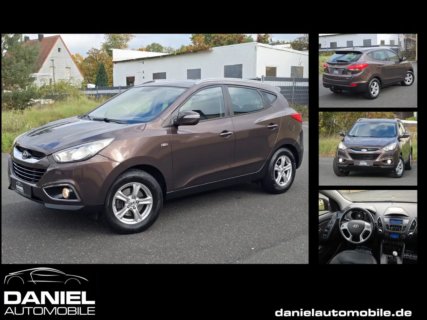 Hyundai iX35 2.0 CRDI 4WD Premium AWD 1.HAND+KLIMAAUT.+A Braun - 1