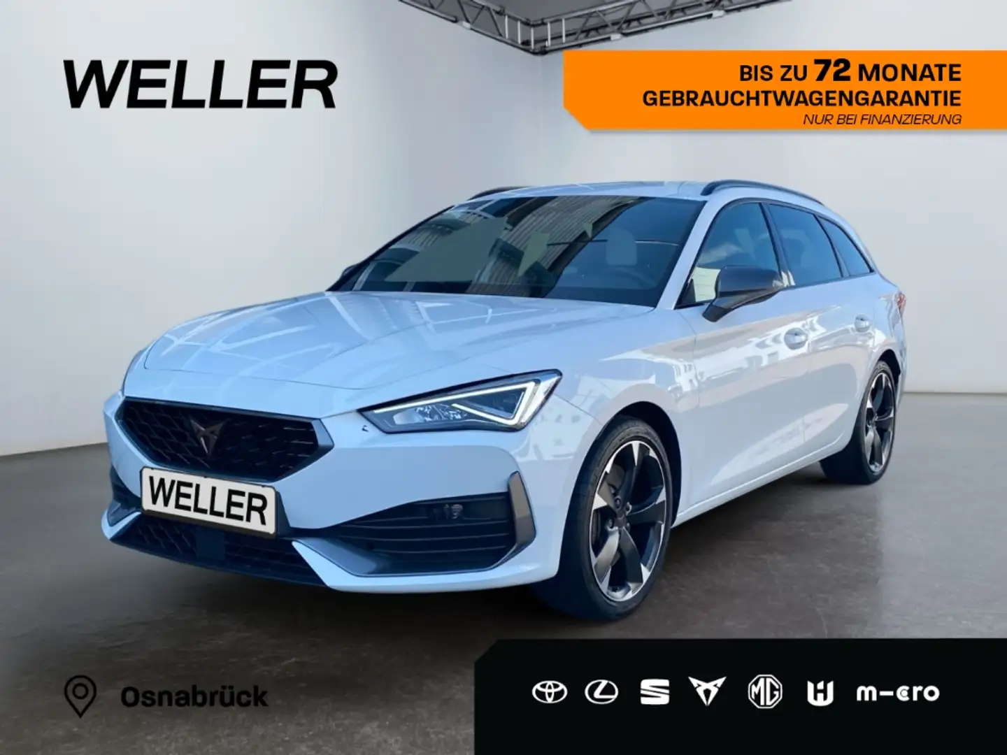 CUPRA Leon ST 2.0 TSI DSG *LED*ACC*CarPlay*SHZ*Kessy* Weiß - 1