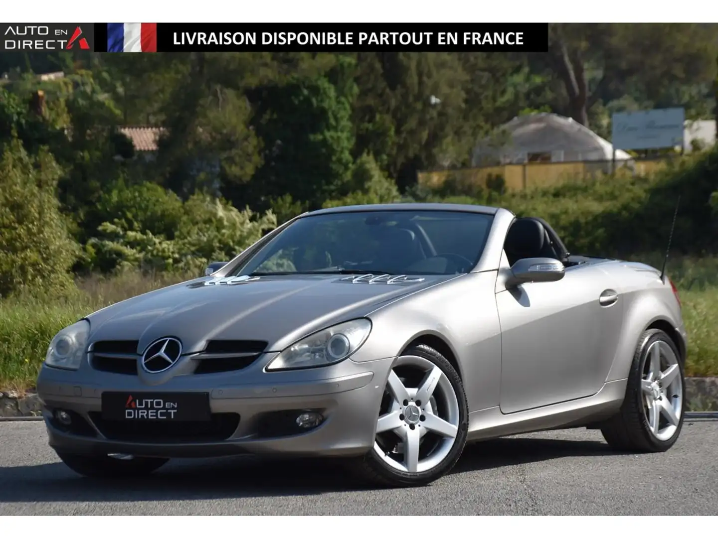 Mercedes-Benz SLK SLK 350 - BVA CABRIOLET Grau - 1