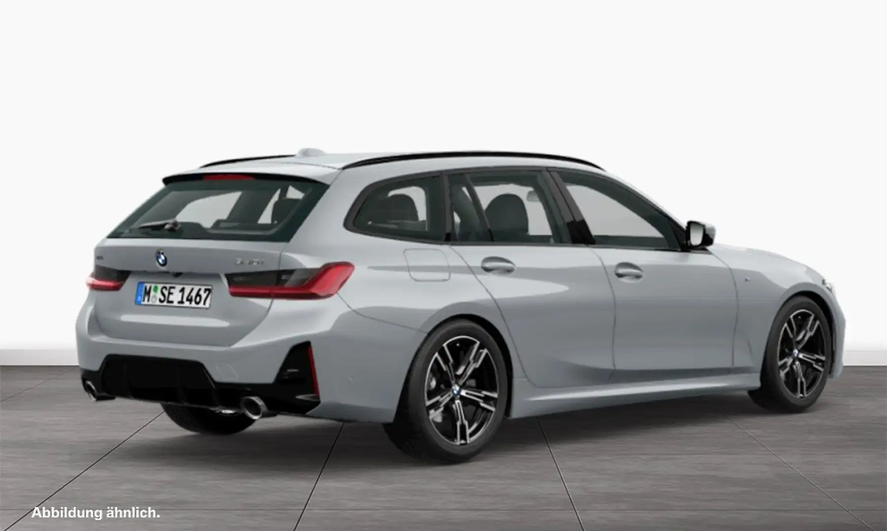 BMW 330 i xDrive Touring M Sportpaket DAB SHZ HiFi PDC Gris - 2