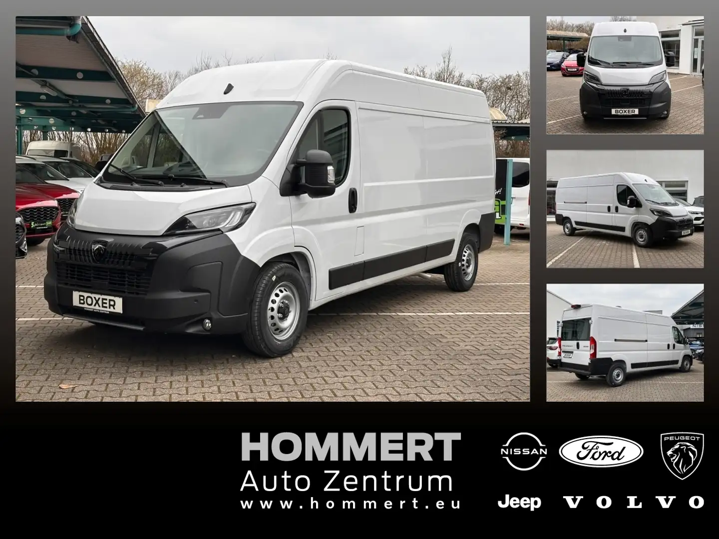 Peugeot Boxer Kasten 435 L3H2 Hochraum *360°*ACC*LED* Blanc - 1