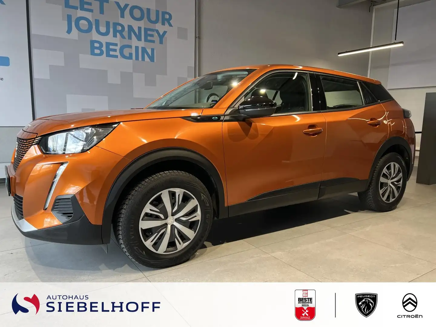 Peugeot 2008 e-2008 Active Elektromotor 136 Orange - 1