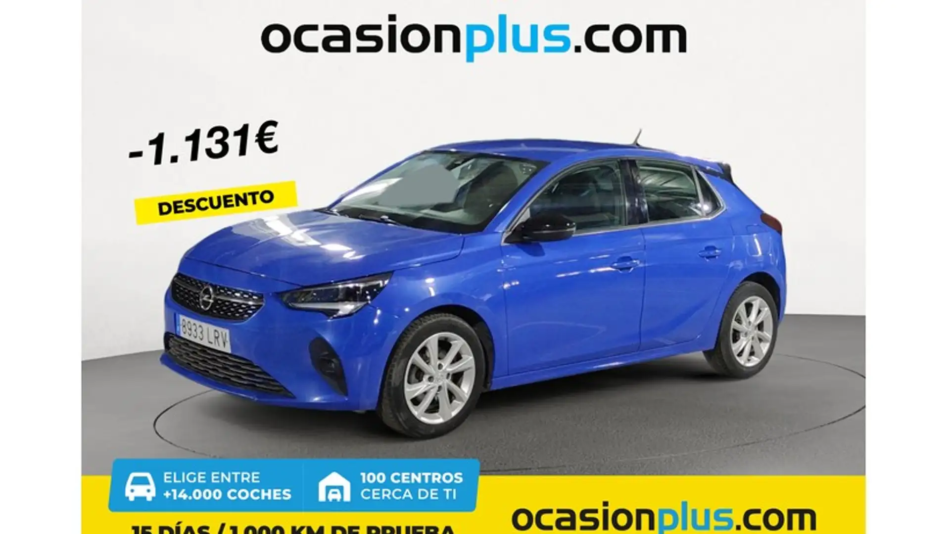 Opel Corsa 1.2T XHT S/S Elegance AT8 100 Blu/Azzurro - 1
