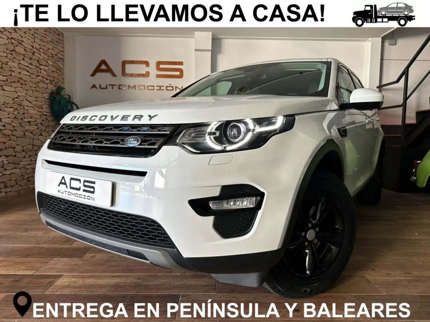 Land Rover Discovery Sport 2.0TD4 SE 4x4 Aut. 150 Blanco - 1