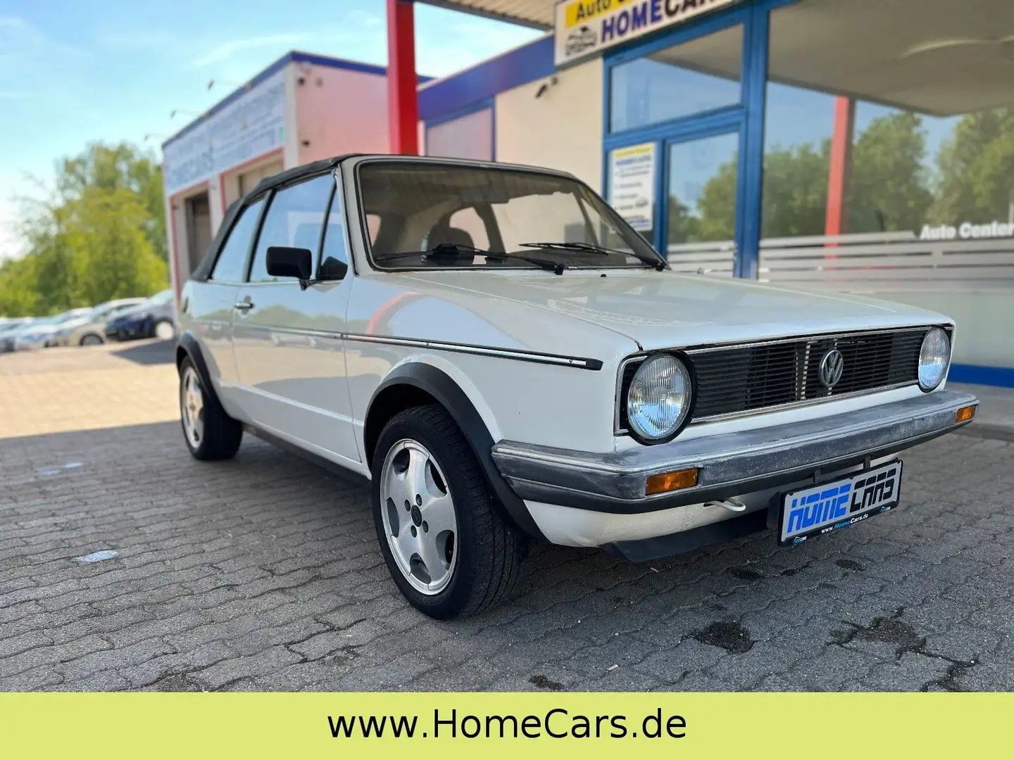Volkswagen Golf 1 Cabrio - Benzin Blanc - 1