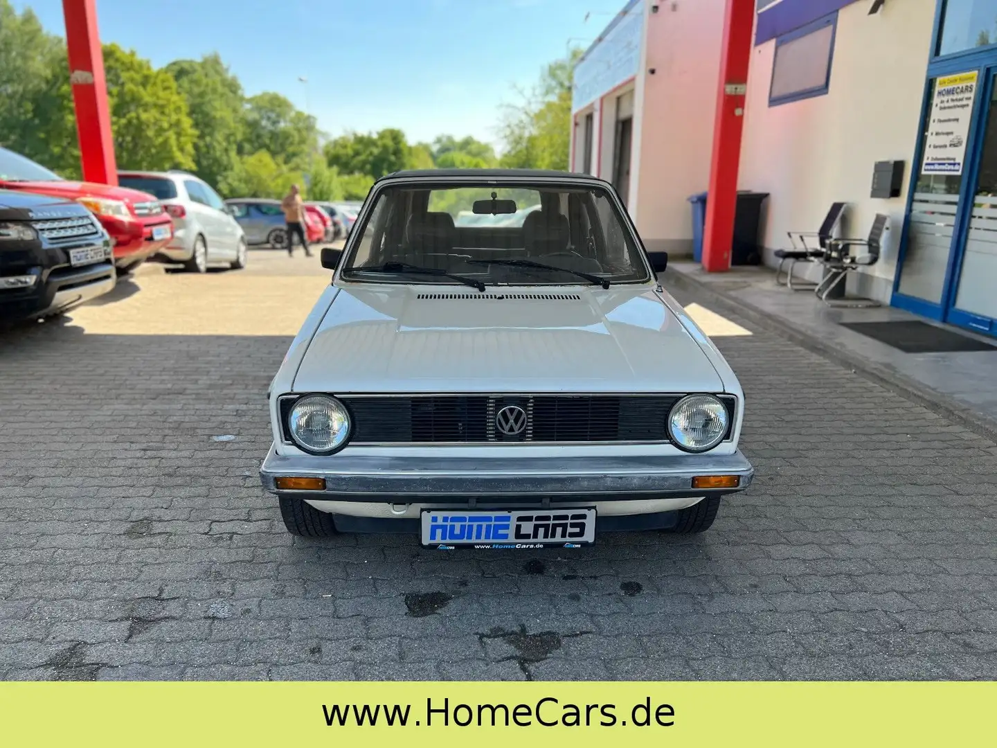 Volkswagen Golf 1 Cabrio - Benzin Blanc - 2