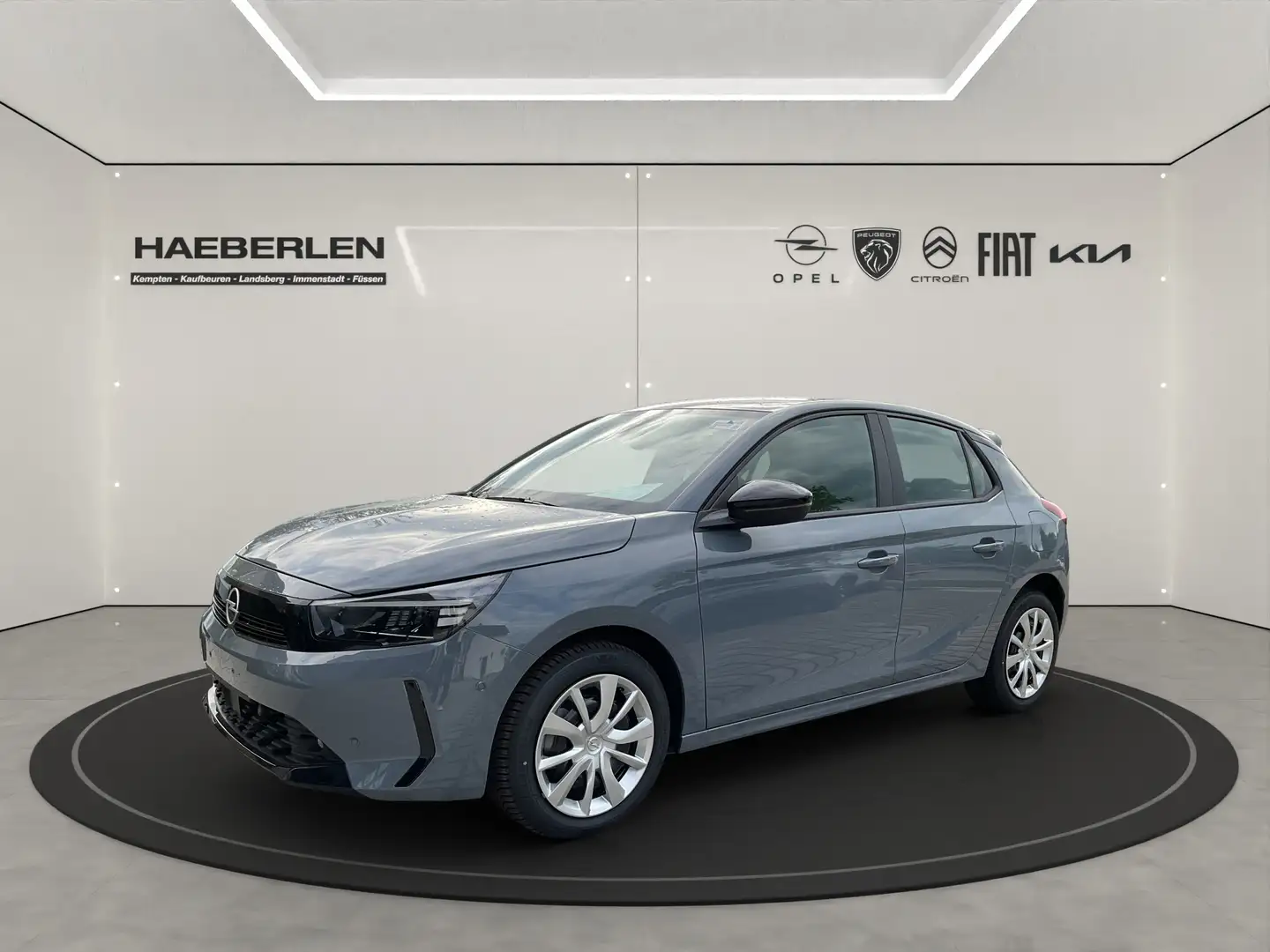 Opel Corsa F 1.2 Turbo Edition Klima, Sitzheizung Grau - 2