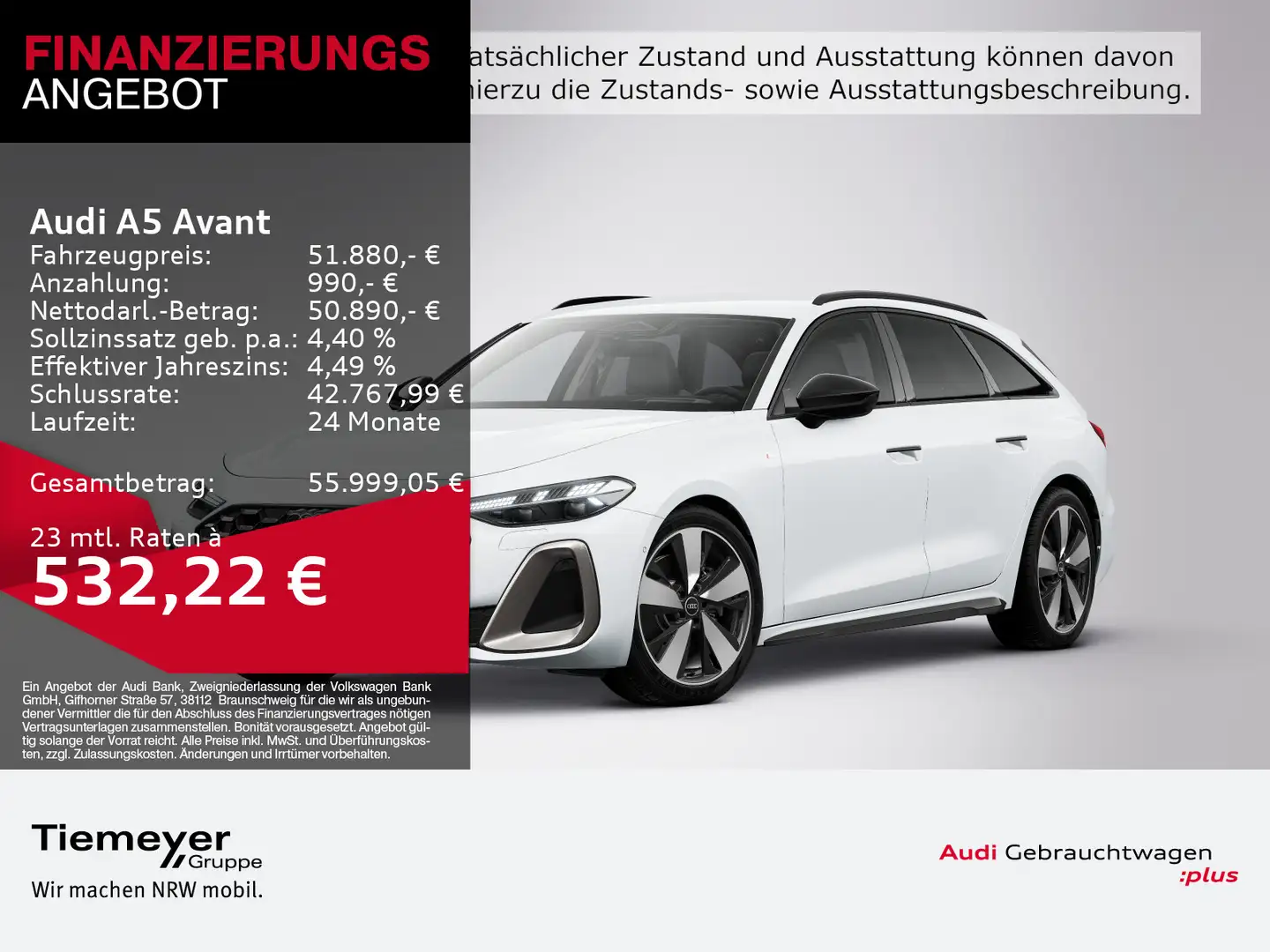 Audi A5 TDI S LINE EDITION ONE BF-DISPLAY HuD B Weiß - 1