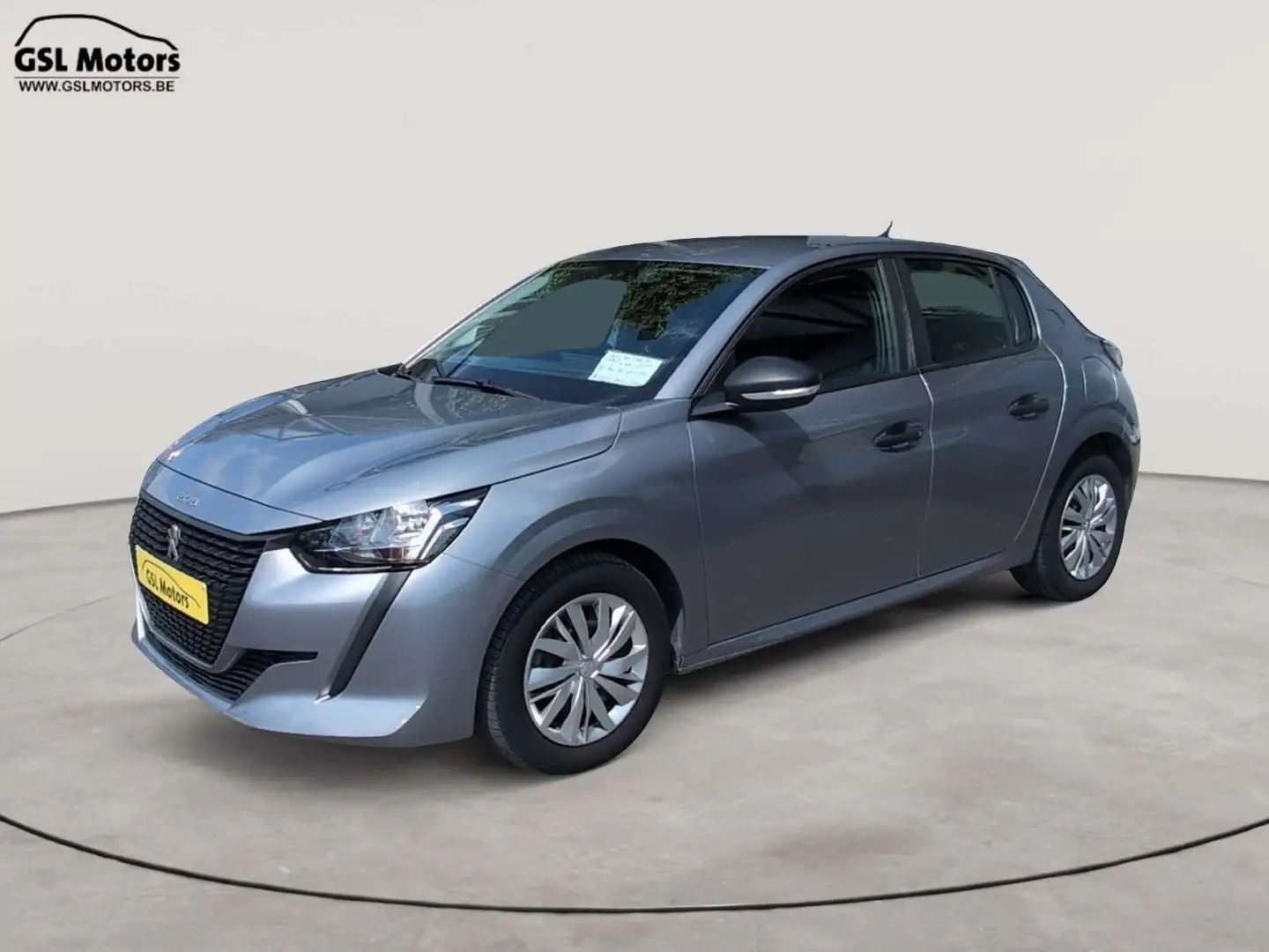 Peugeot 208 1.2i 75cv Gris alu 04/22 52.011km! Airco Radio USB Gris - 1