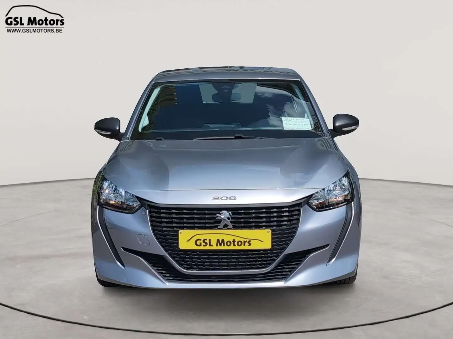 Peugeot 208 1.2i 75cv Gris alu 04/22 52.011km! Airco Radio USB Gris - 2