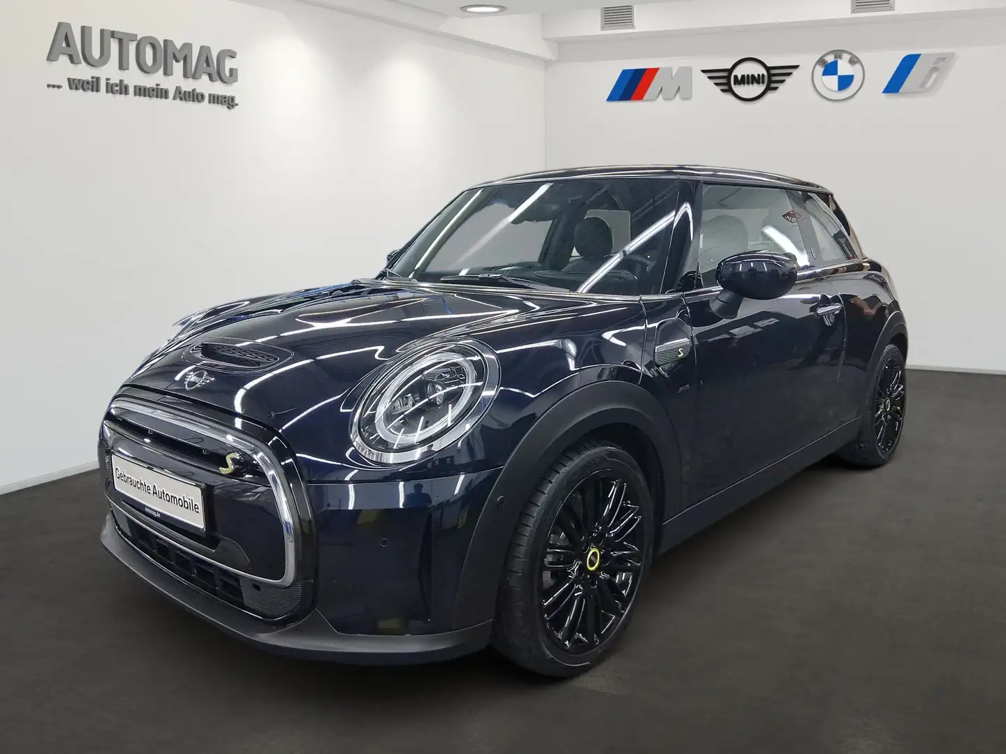 MINI Cooper SE Navi, HeadUp, LED, Panoramadach, Parkassist, Kamer Albastru - 1