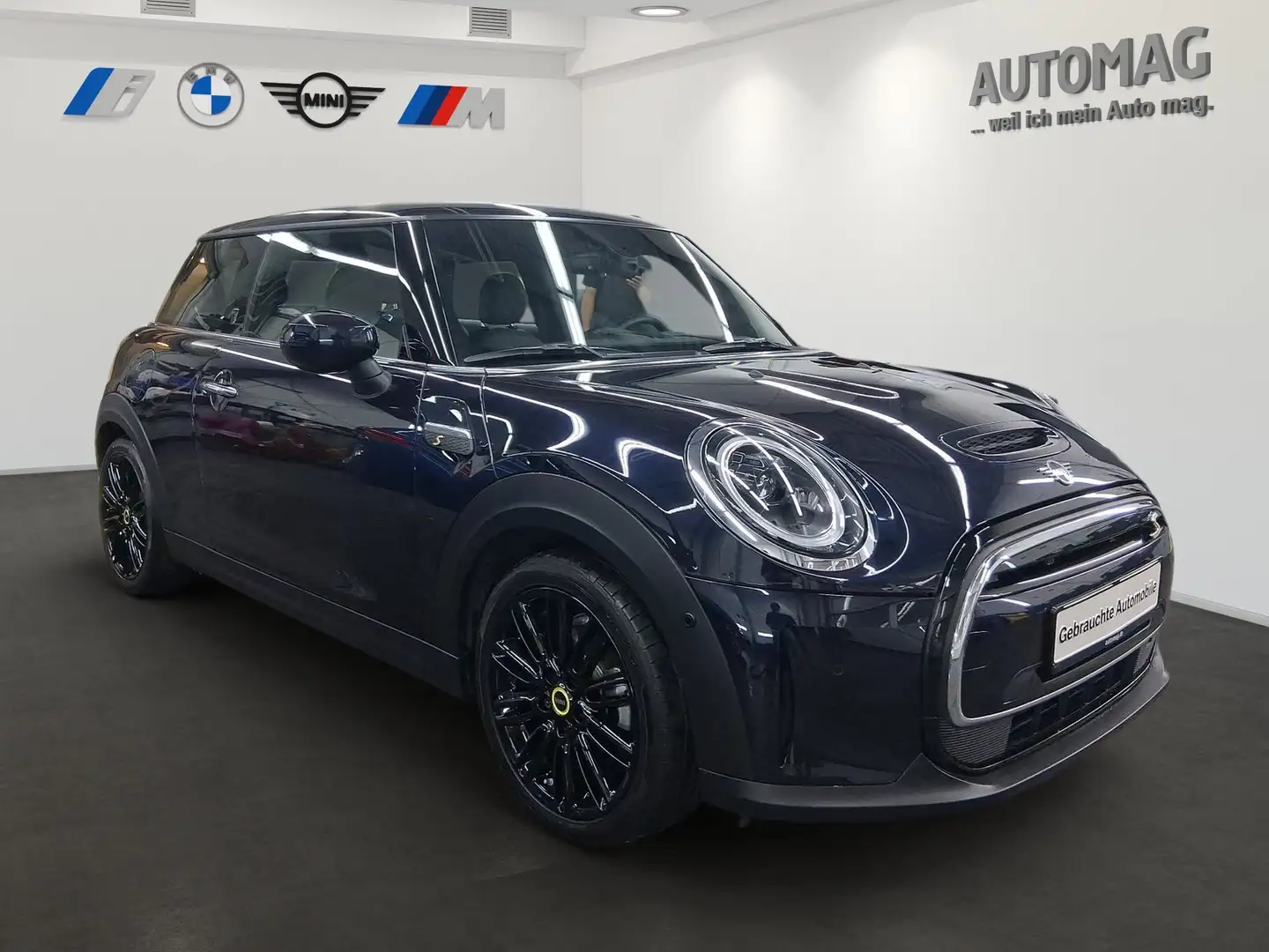 MINI Cooper SE Navi, HeadUp, LED, Panoramadach, Parkassist, Kamer Albastru - 2