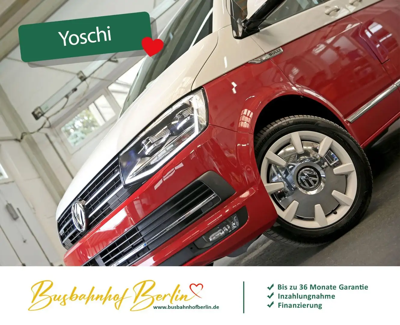 Volkswagen T6 Multivan Highline DSG 4Motion LED 2Sch.türen Blanc - 2