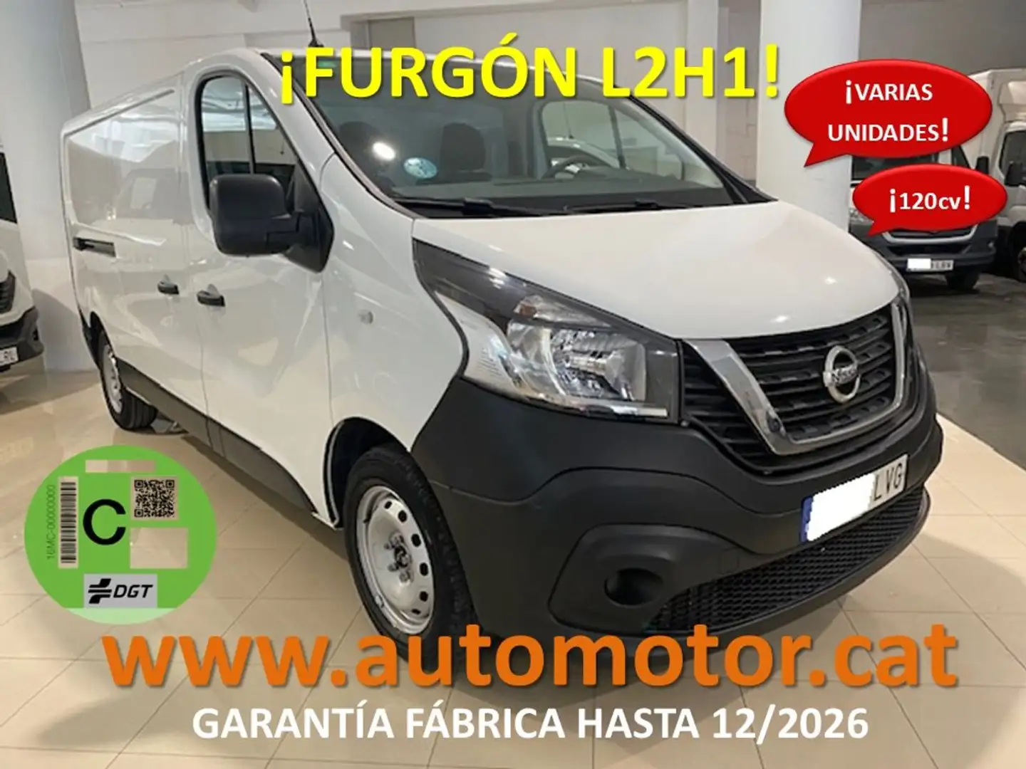 Nissan NV300 Furgón 1.6dCi S&S L2H1 1.2T Comfort 125 Blanco - 1