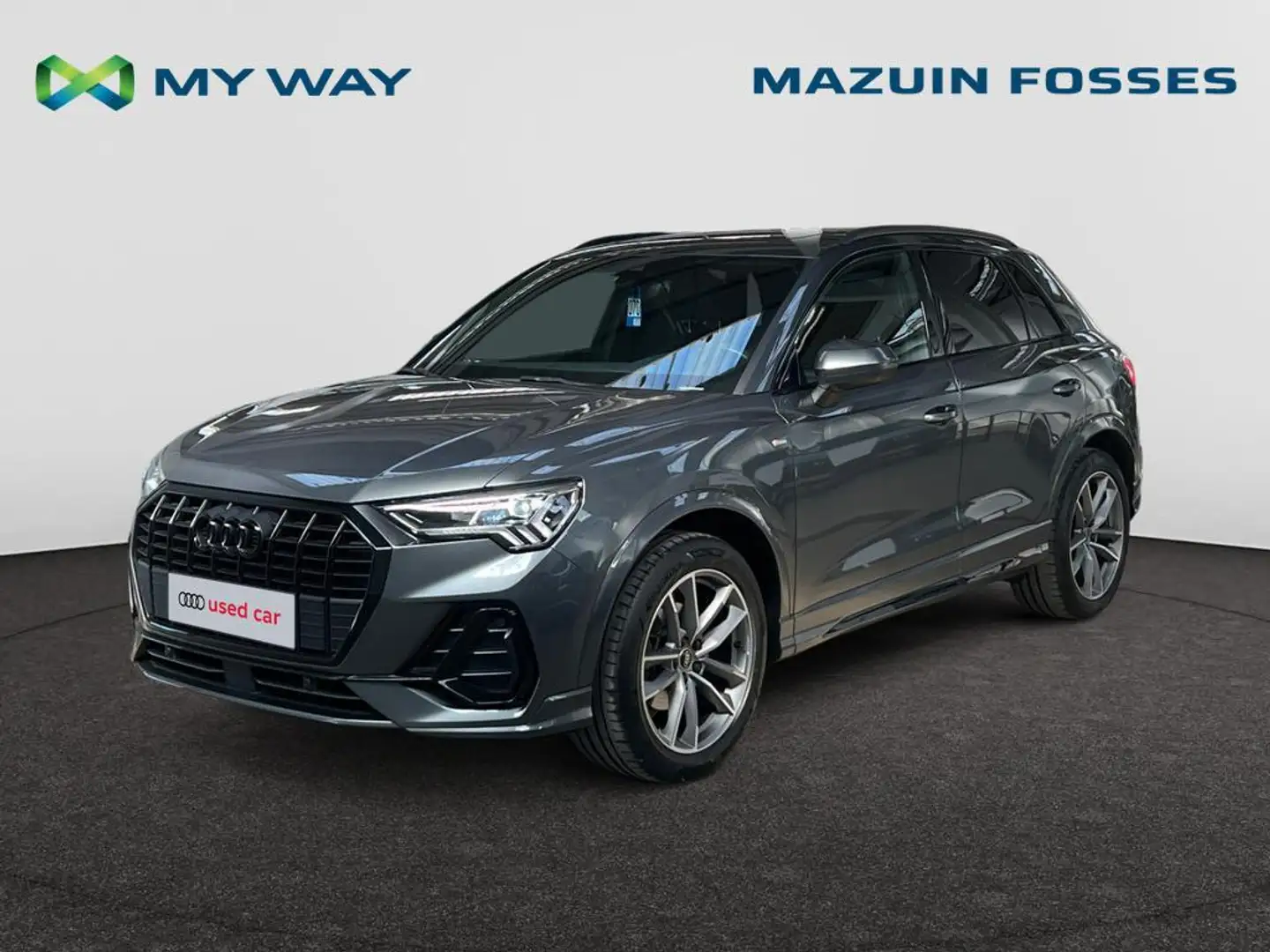 Audi Q3 Audi Q3 Business Edition S line 35 TFSI 110(150) k Grijs - 1