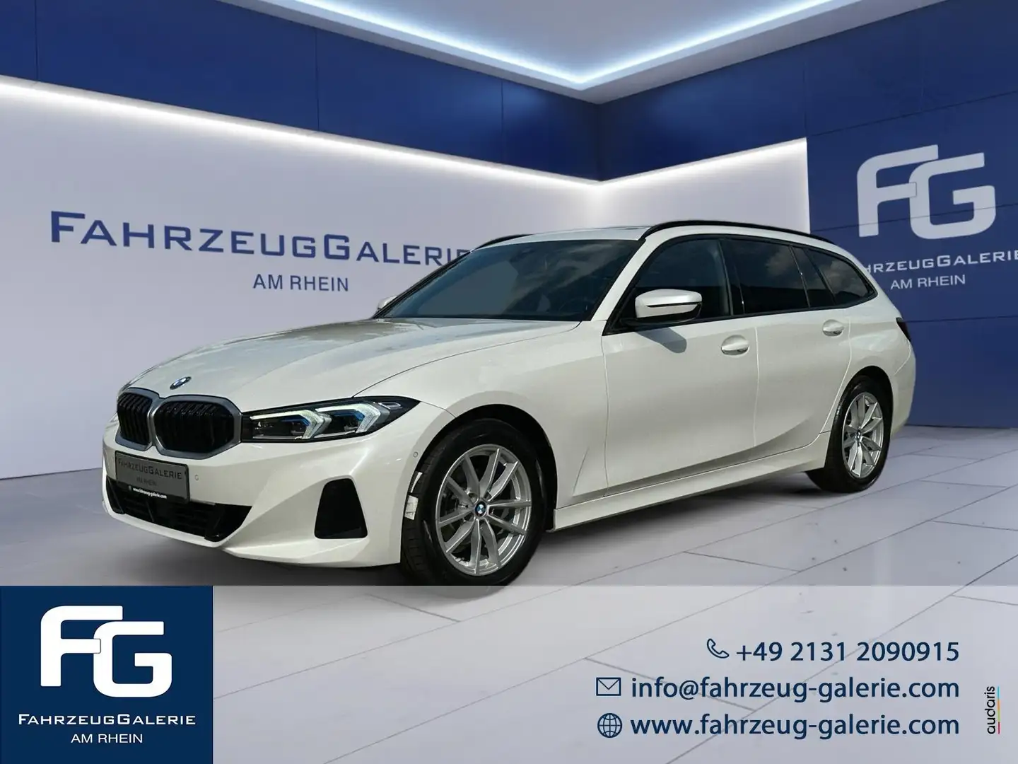 BMW 318 d Touring Pano Standheizung Komfortzugang Wit - 1