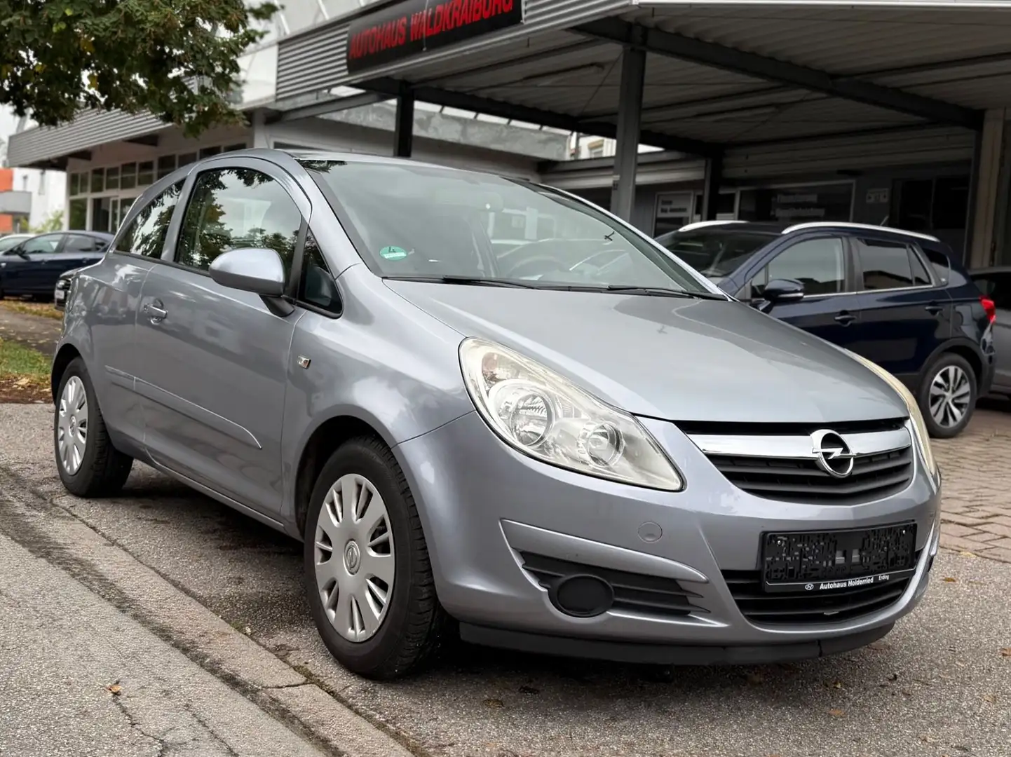 Opel Corsa D 1.2i /Nur 72tkm/S-Heft/Klima/TÜV 05.2026 Silber - 2