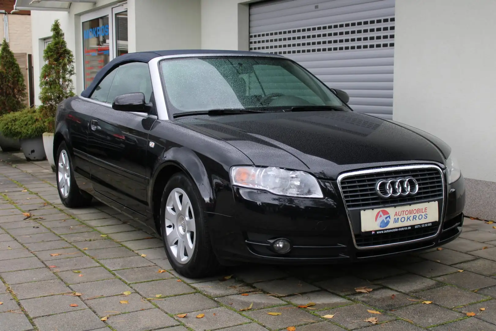 Audi A4 Cabriolet 2.0 TDI Leder Klimaautomatik Sitzheizung Noir - 1