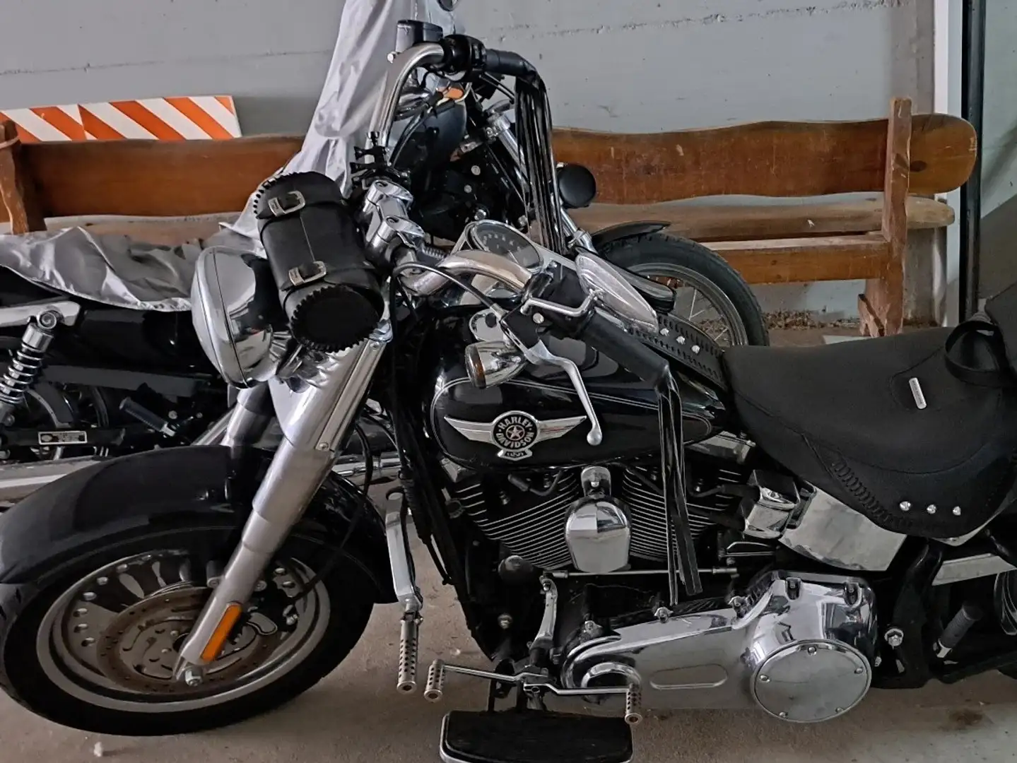 Harley-Davidson Fat Boy Černá - 2